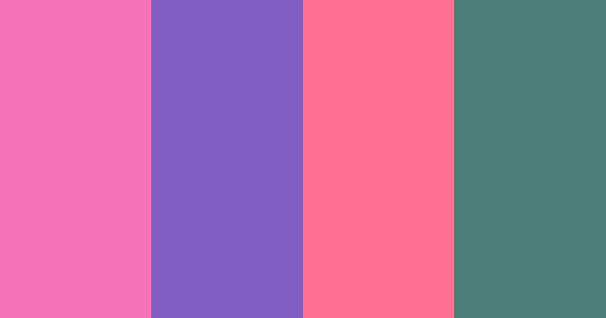 Download candy fairy forest color palette PNG image (landscape)