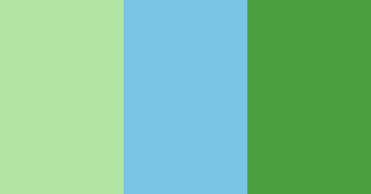 Download bright lime green color palette PNG image (landscape)