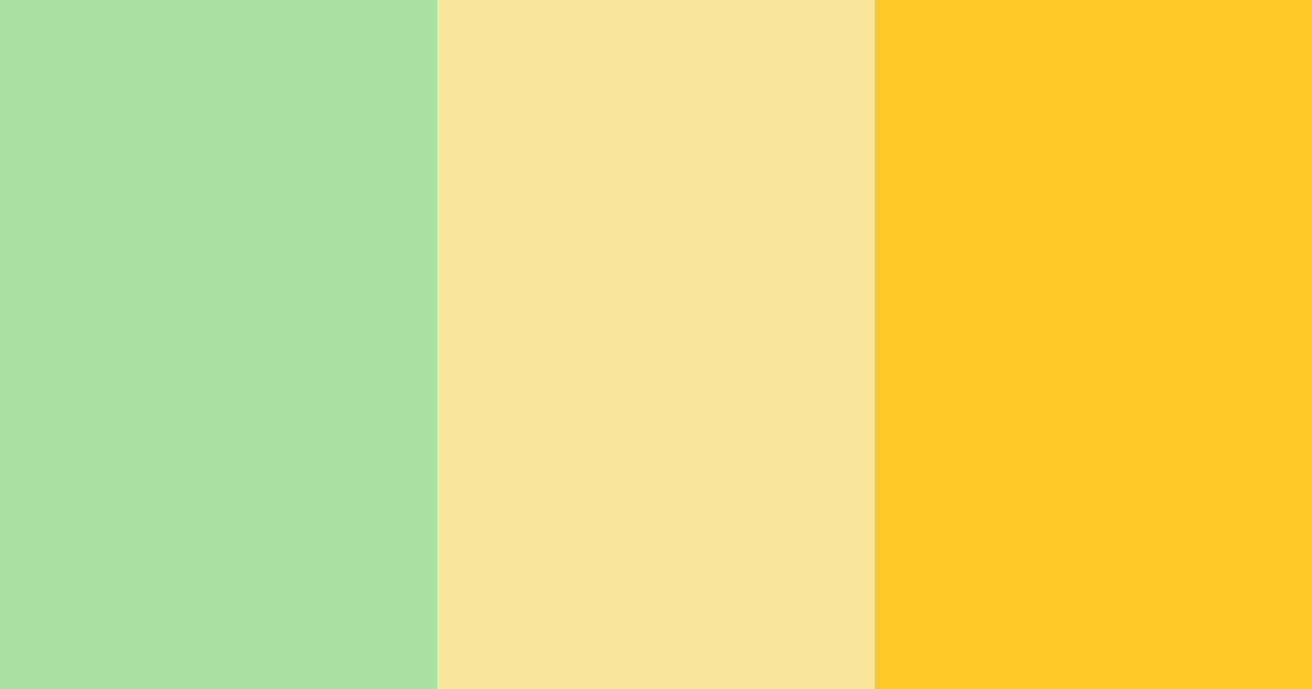 Download sunny lime color palette PNG image (landscape)