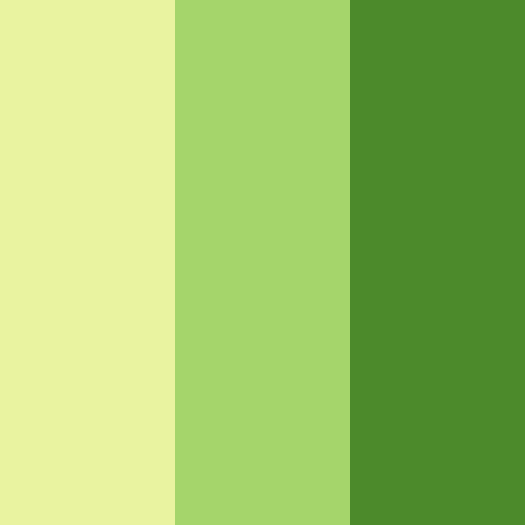 Download lime green sunshine color palette PNG image (square)