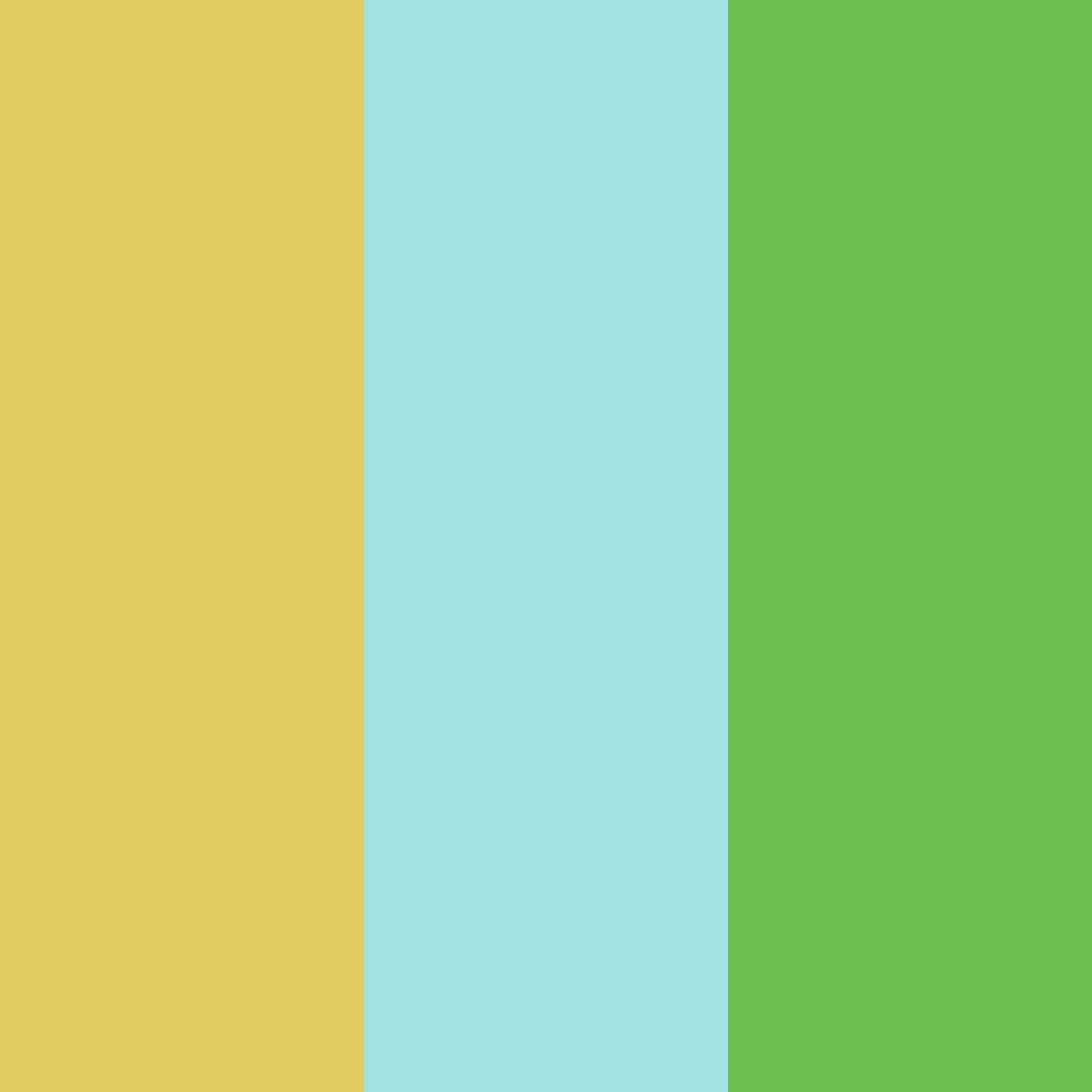 Download sunny serenity color palette PNG image (square)