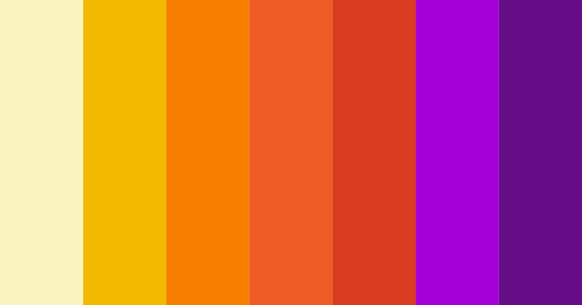 Download radiant spectrum color palette PNG image (landscape)