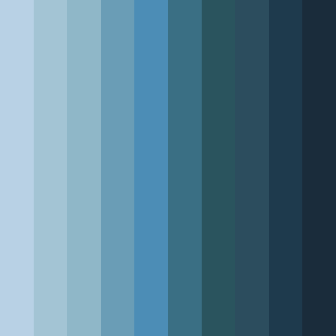 Download oceanic earthtones color palette PNG image (square)
