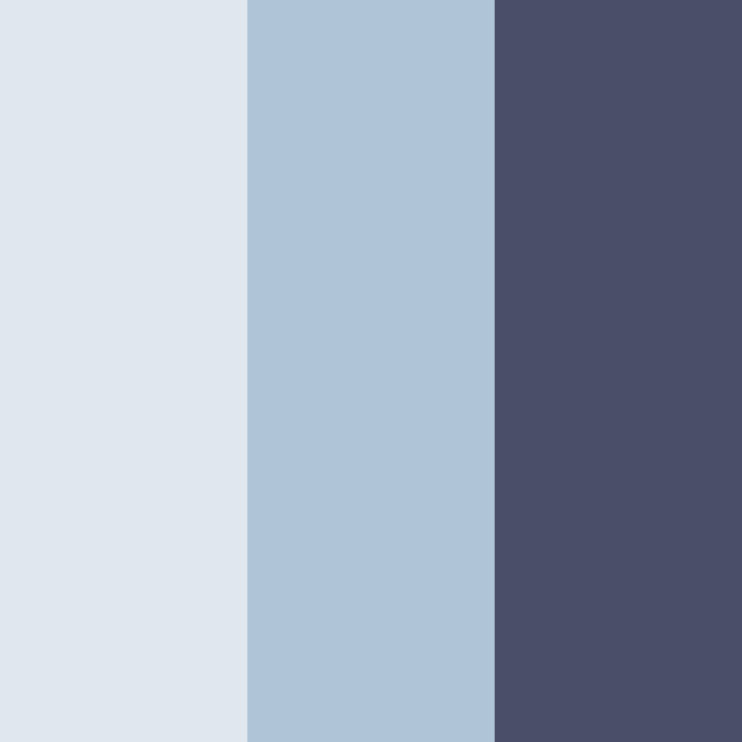 Download serene skyline color palette PNG image (square)