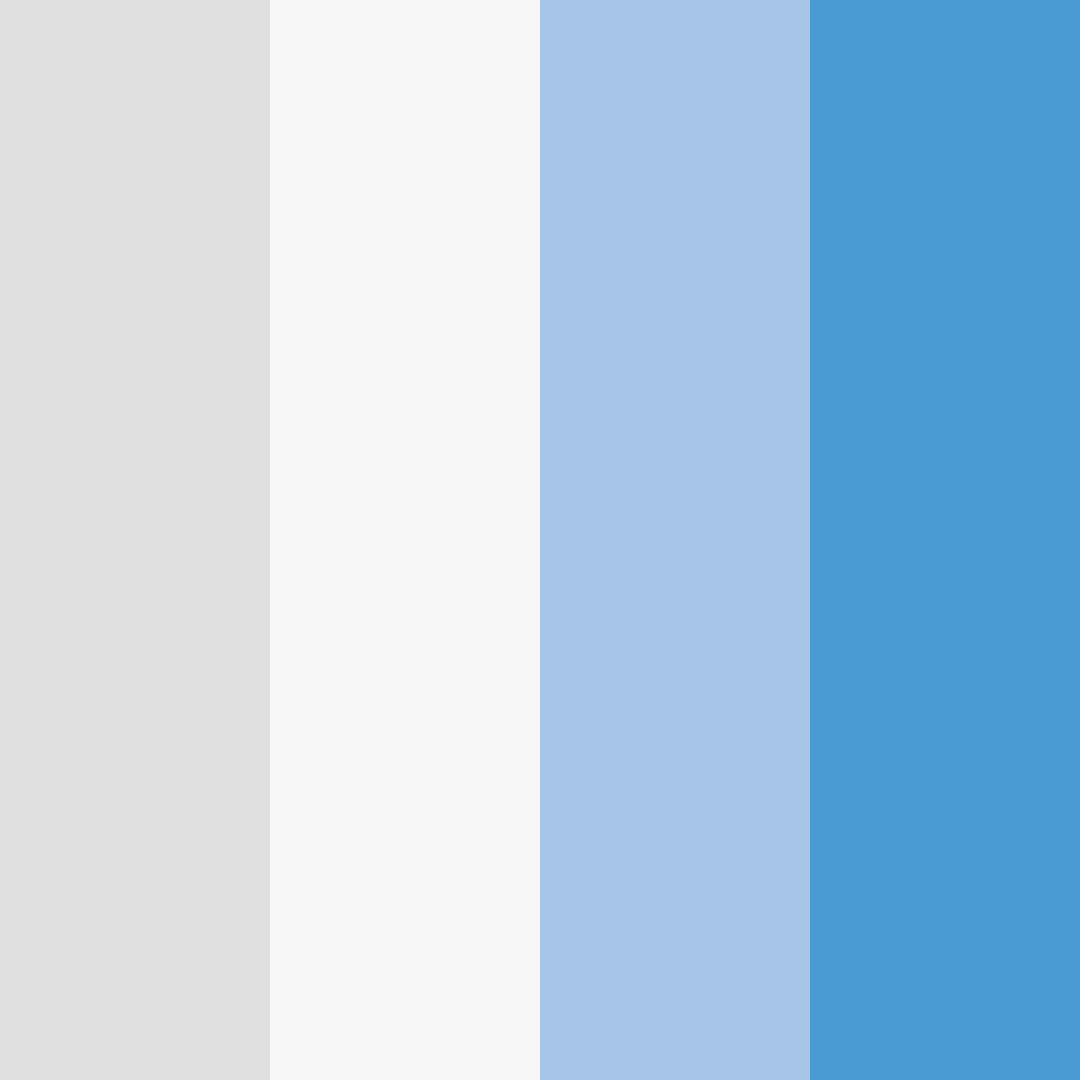 Download blue professional color palette PNG image (square)