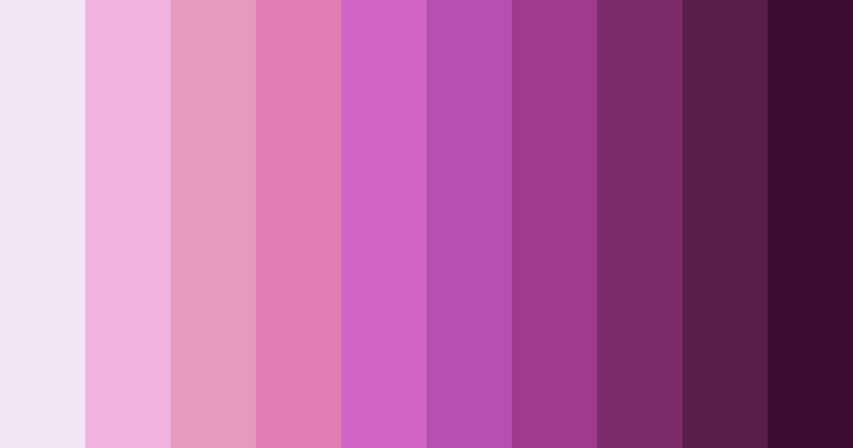 Download pink blossom color palette PNG image (landscape)