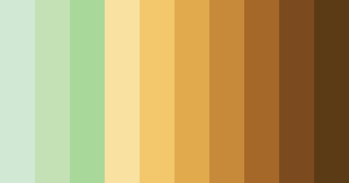 Download whispers of nature color palette PNG image (landscape)