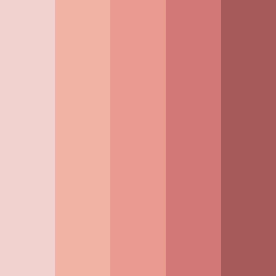 Download rosy shades color palette PNG image (square)