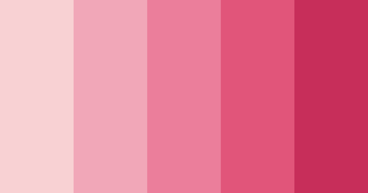Download blushing embers color palette PNG image (landscape)