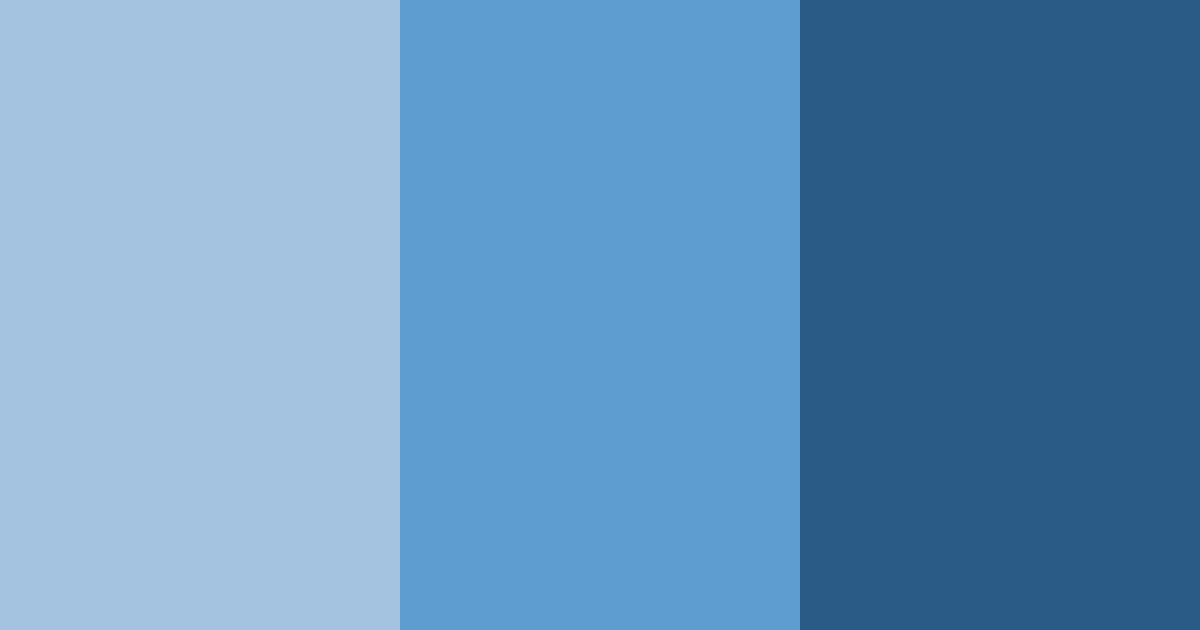 Download dreamy blue color palette PNG image (landscape)