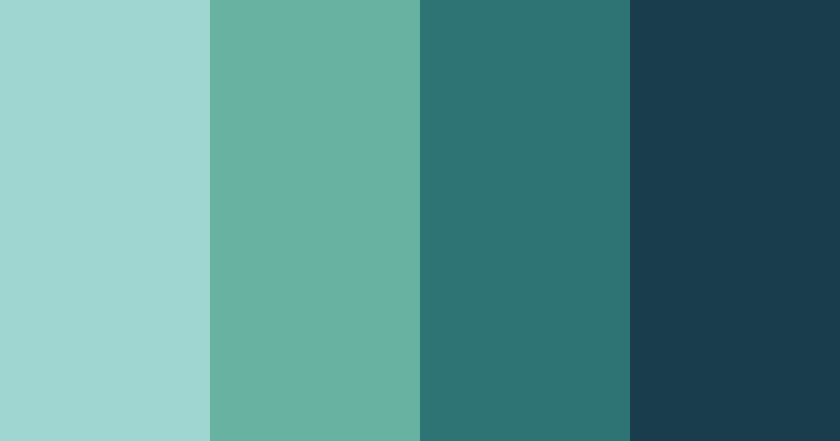 Download oceanic serenity color palette PNG image (landscape)