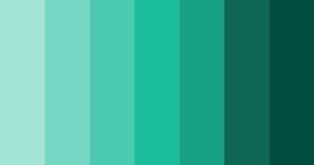 Download azure oasis color palette PNG image (landscape)