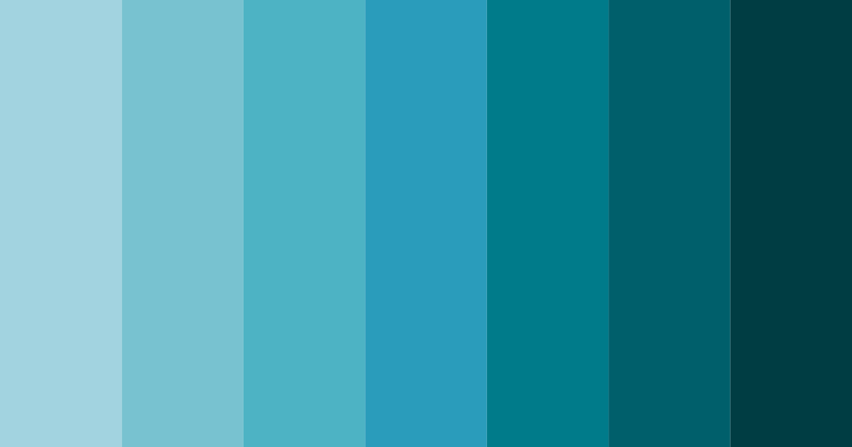 Download ocean's embrace color palette PNG image (landscape)