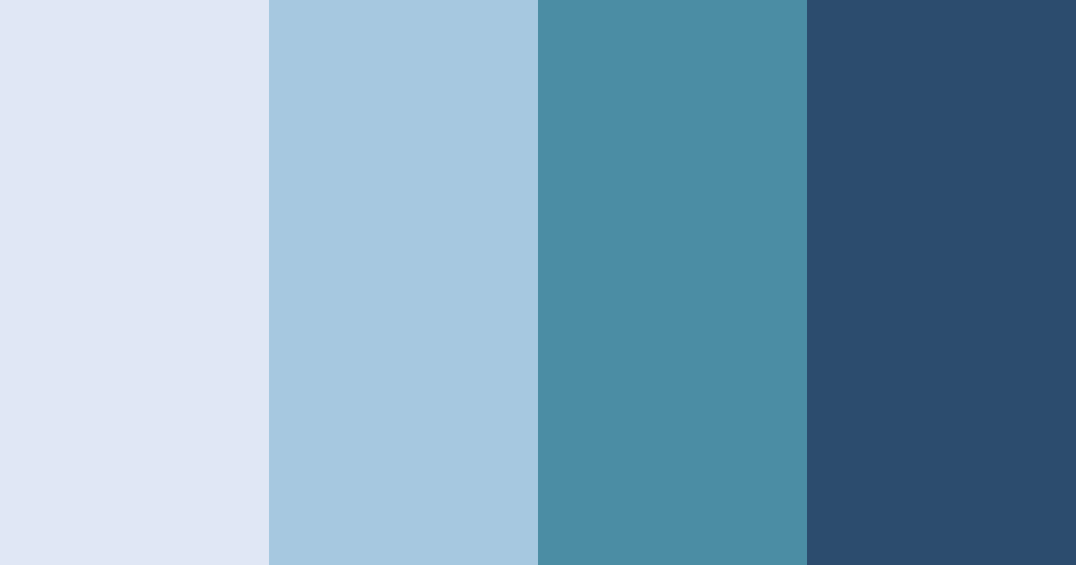 Download blue stargaze color palette PNG image (landscape)