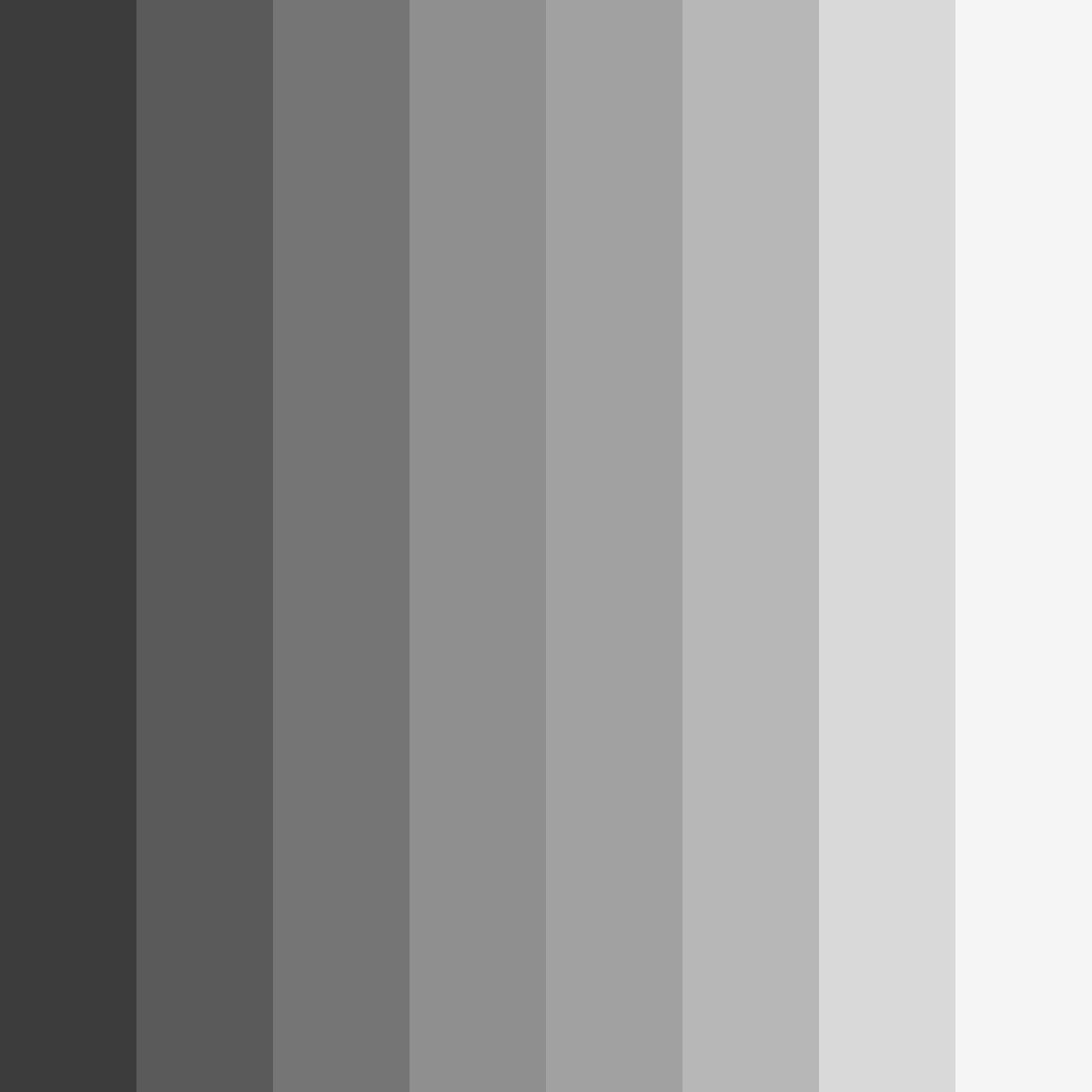 Download shades of shadow color palette PNG image (square)