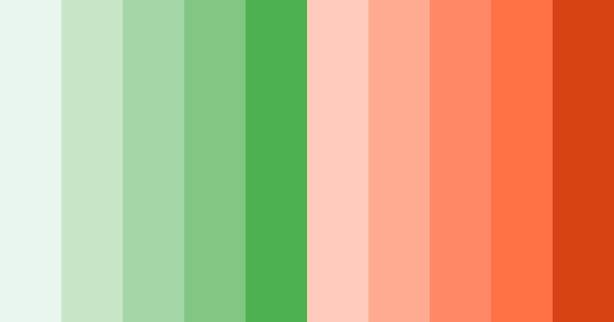 Download citrus grove harmony color palette PNG image (landscape)