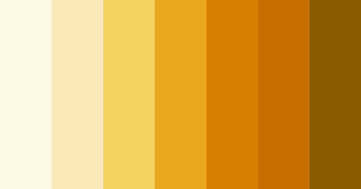 Download yellow sunset color palette PNG image (landscape)