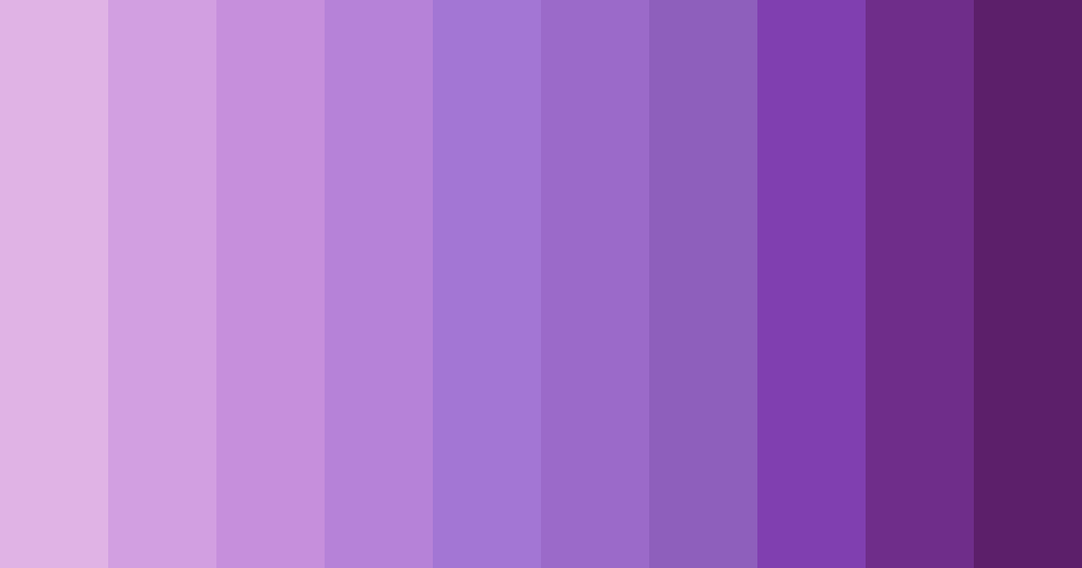 Download lavender dreams color palette PNG image (landscape)