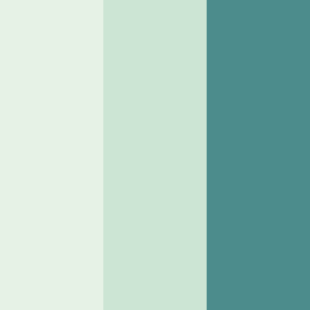 Download whispering serenity color palette PNG image (square)