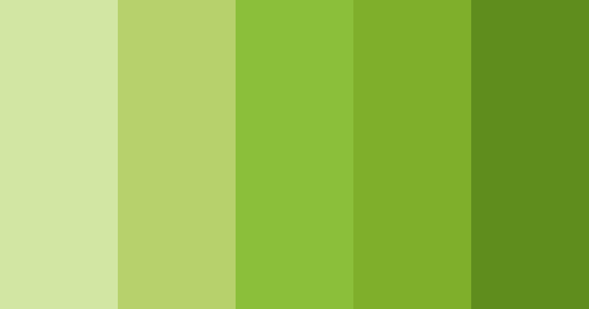 Download lush meadow harmony color palette PNG image (landscape)