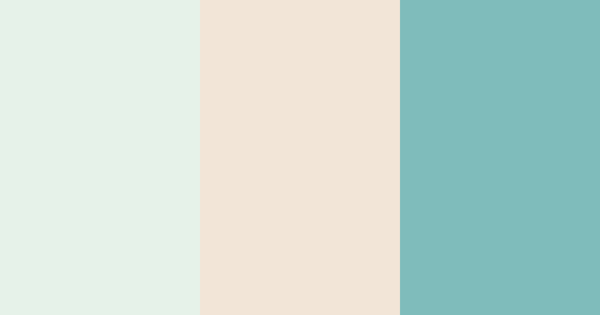Download soft teal color palette PNG image (landscape)