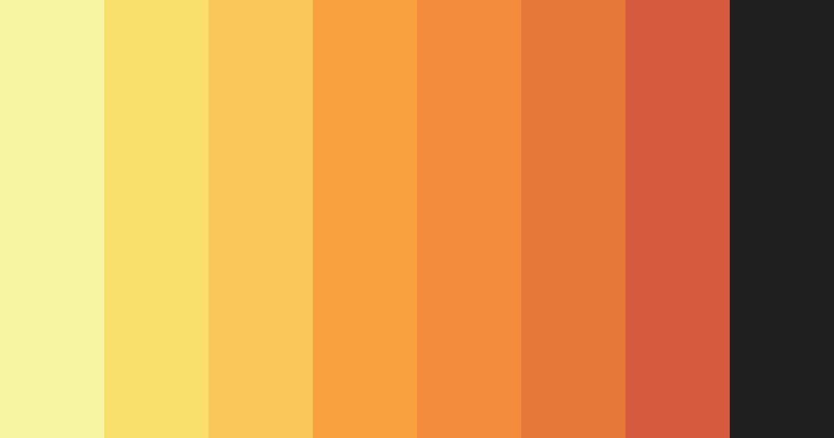 Download sunkissed shadows color palette PNG image (landscape)