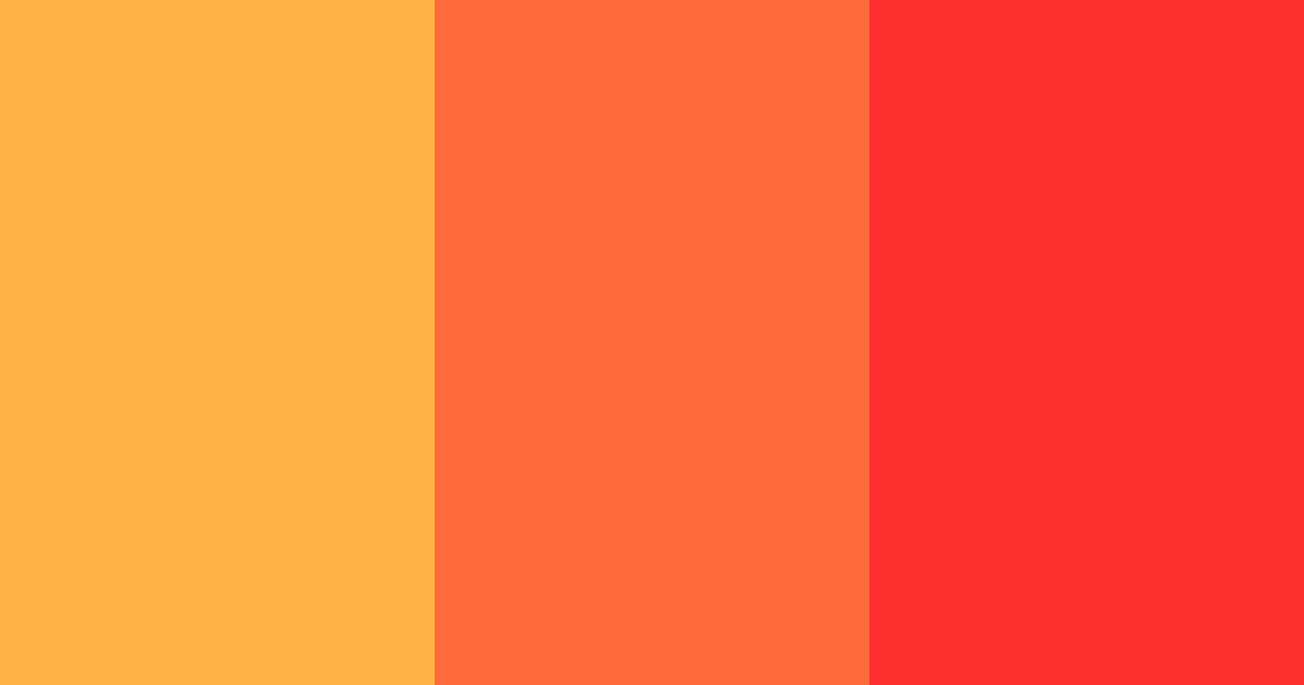 Download sunset blaze color palette PNG image (landscape)