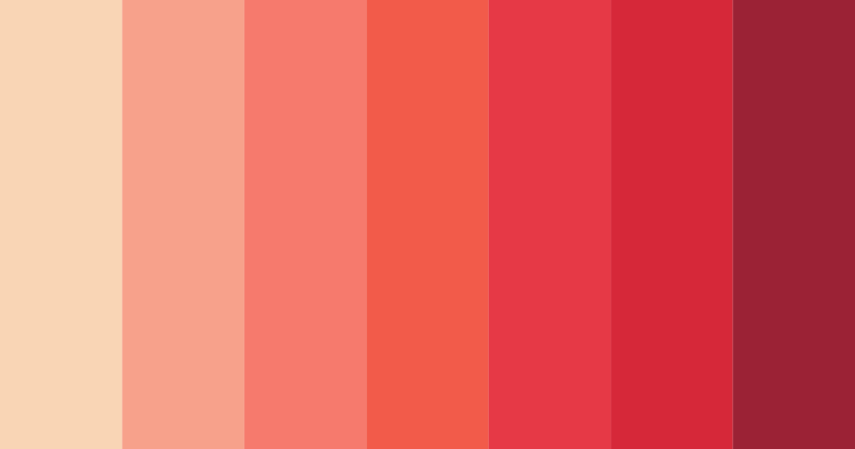 Download crimson dawn color palette PNG image (landscape)