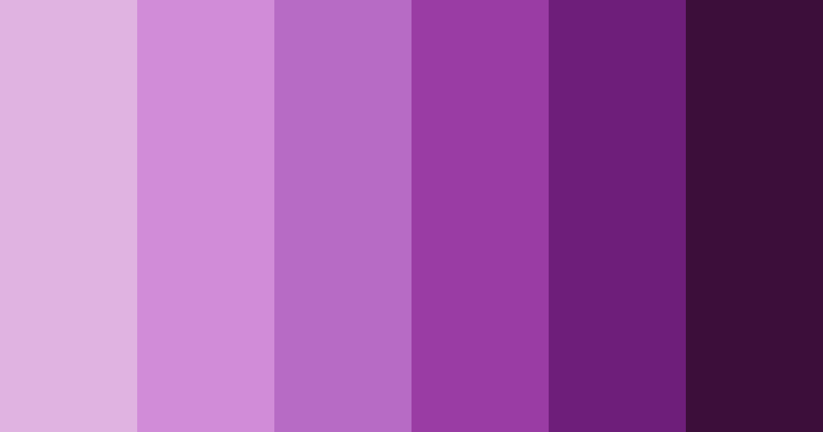 Download mystic amethyst color palette PNG image (landscape)