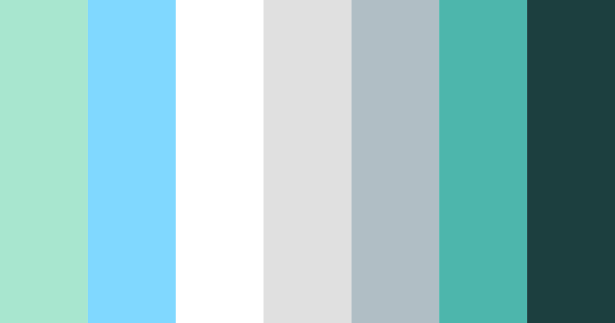 Download serene oasis color palette PNG image (landscape)