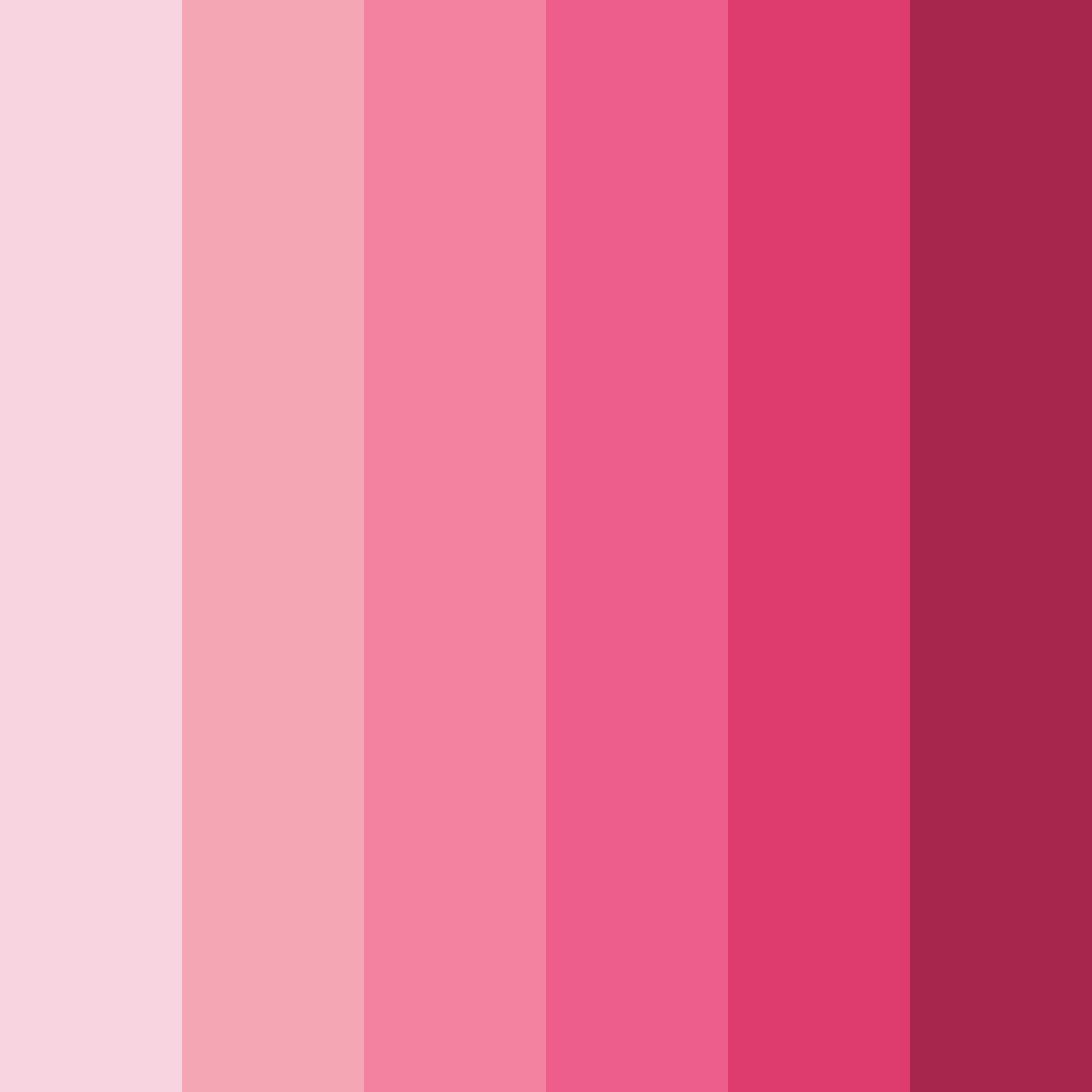 Download blossom blush color palette PNG image (square)