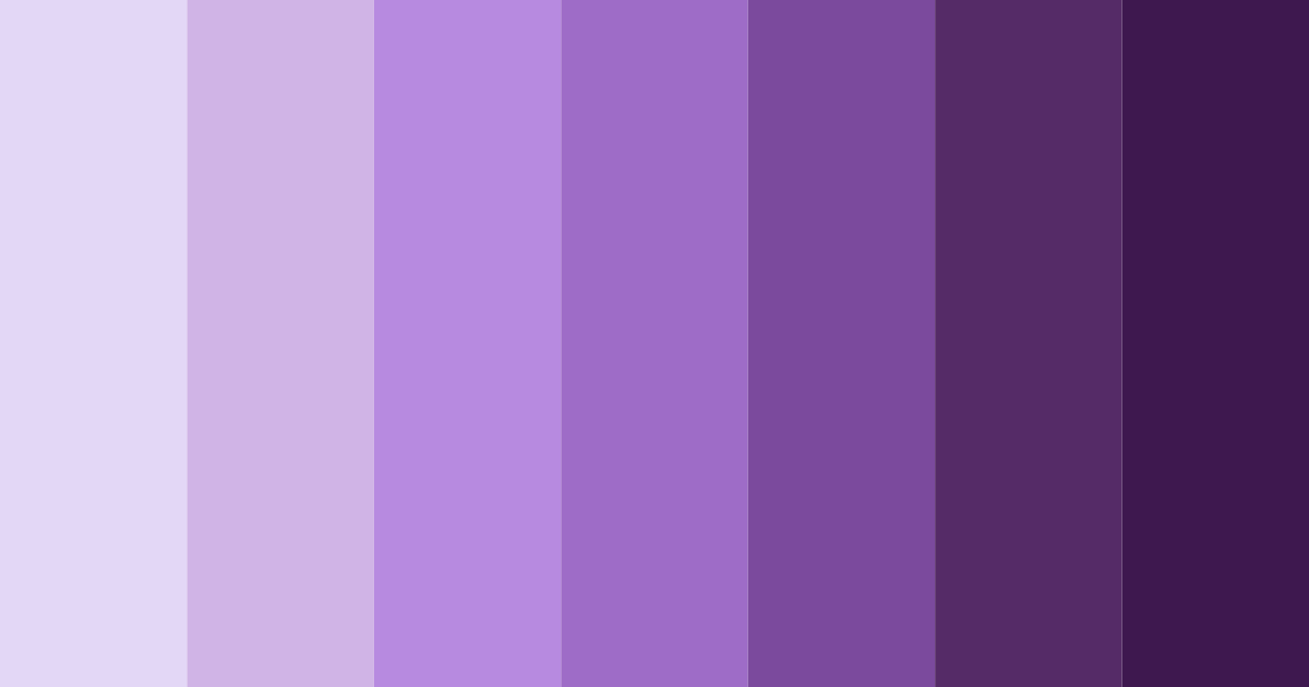 Download lavender dreams color palette PNG image (landscape)