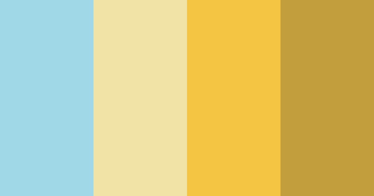 Download sunlit ocean breeze color palette PNG image (landscape)