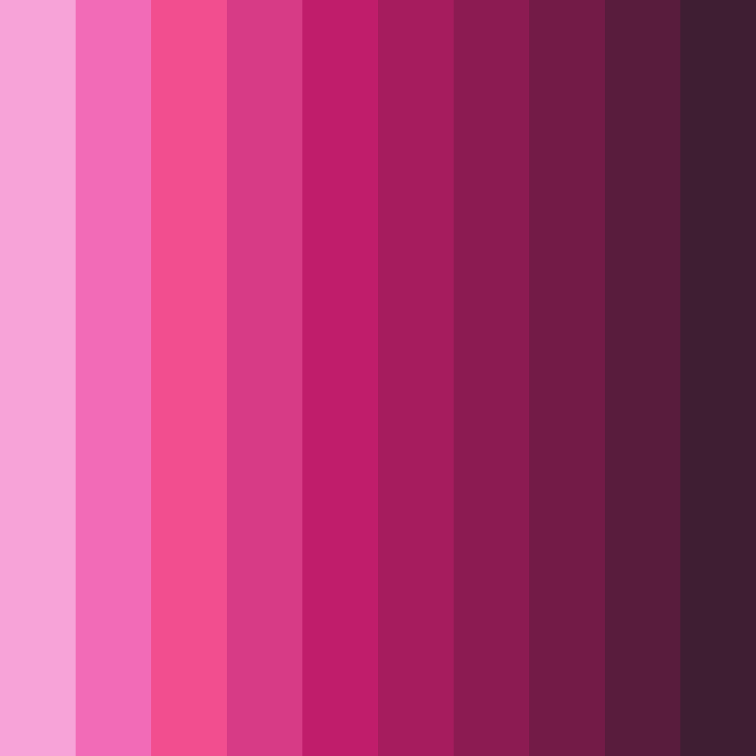 Download neon magenta dream color palette PNG image (square)