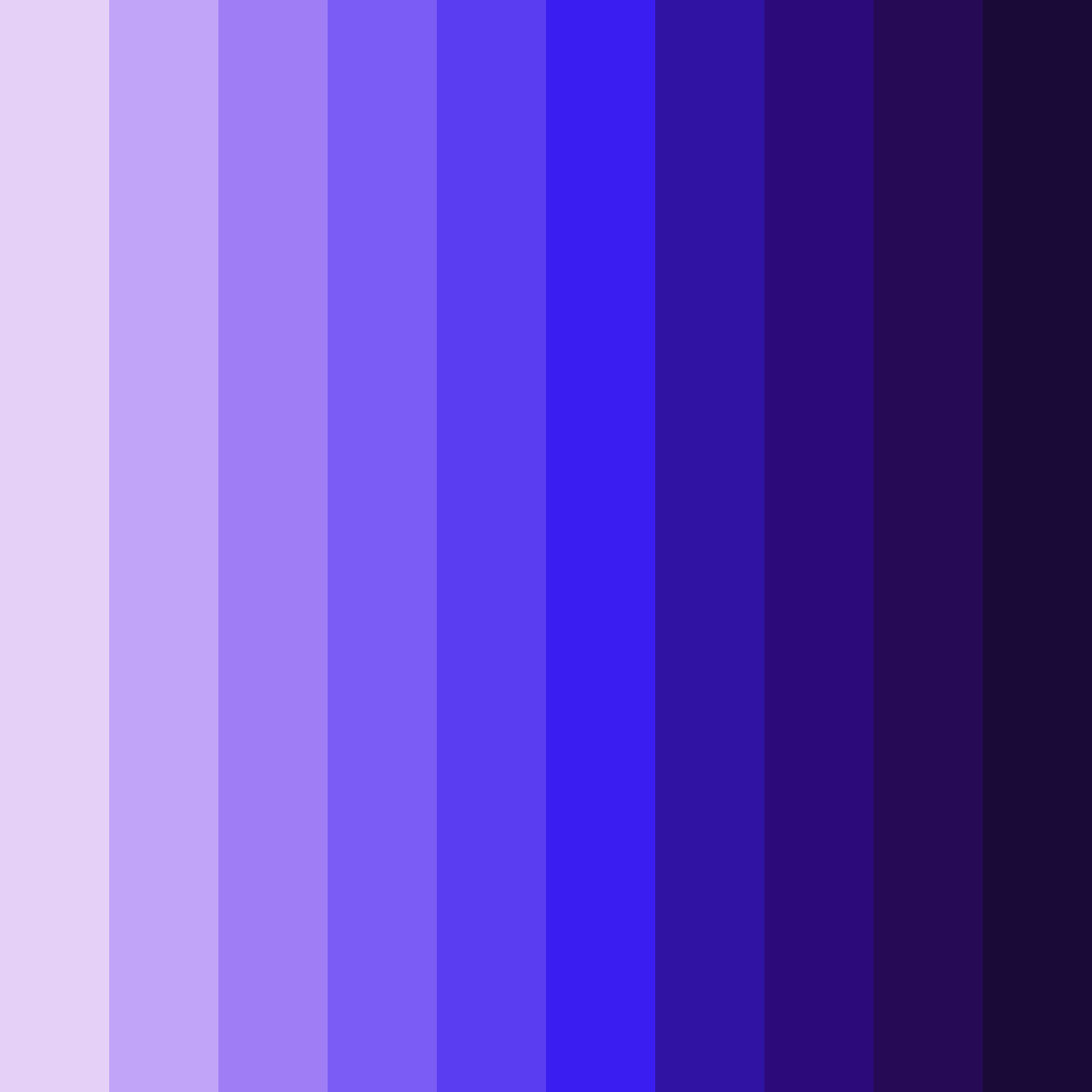 Download electric violet dream color palette PNG image (square)