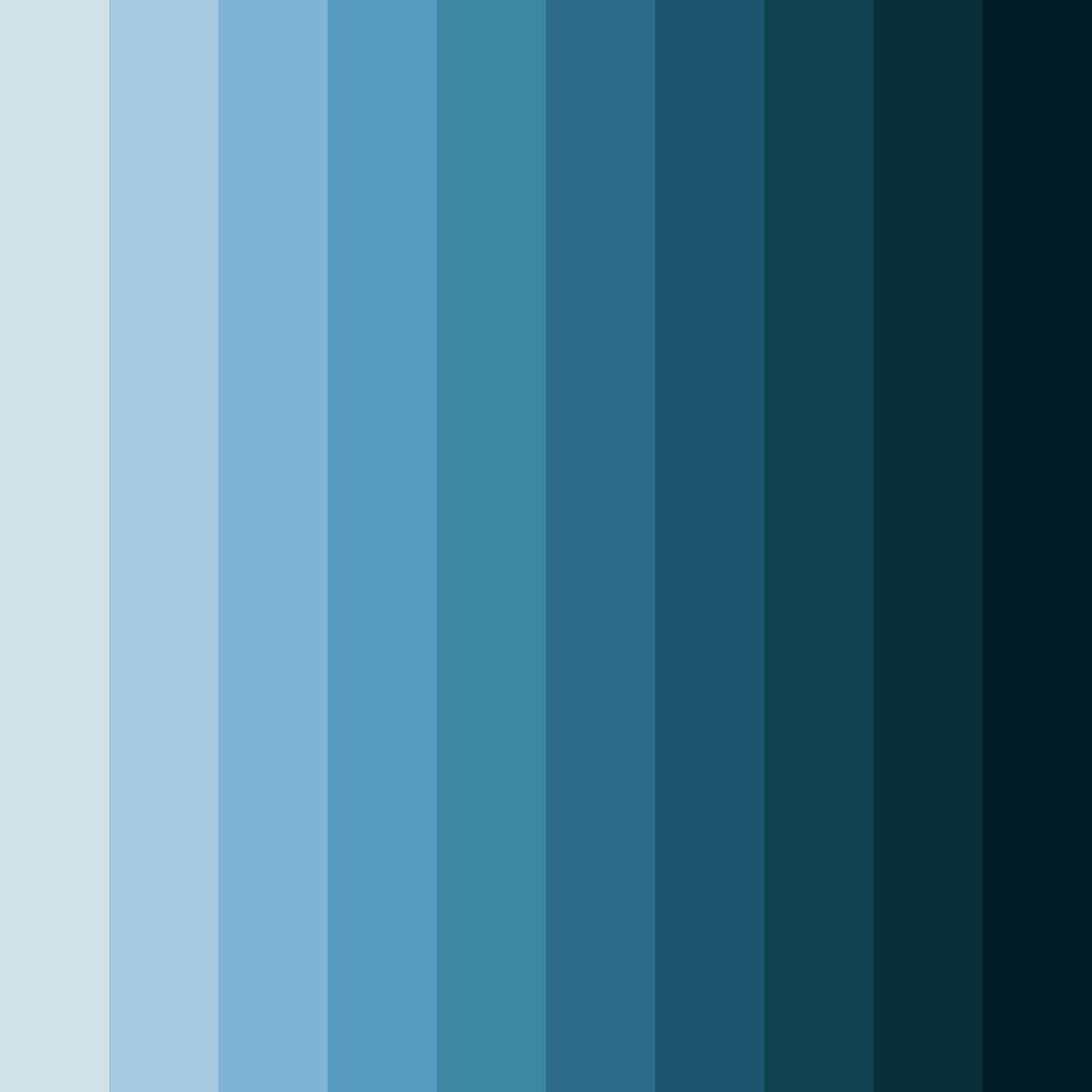 Download serene ocean haze color palette PNG image (square)