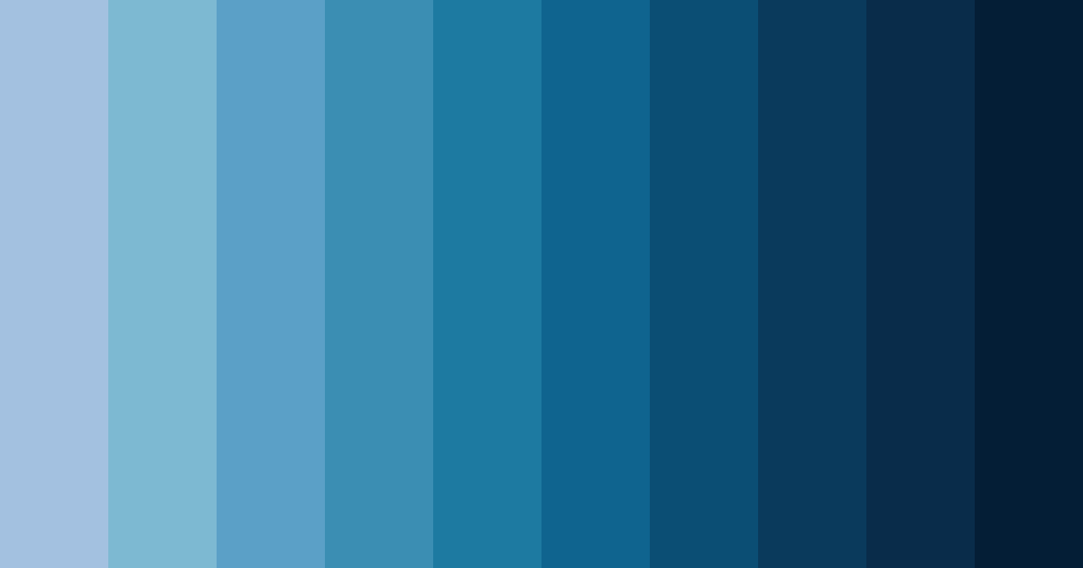 Download forest blue color palette PNG image (landscape)