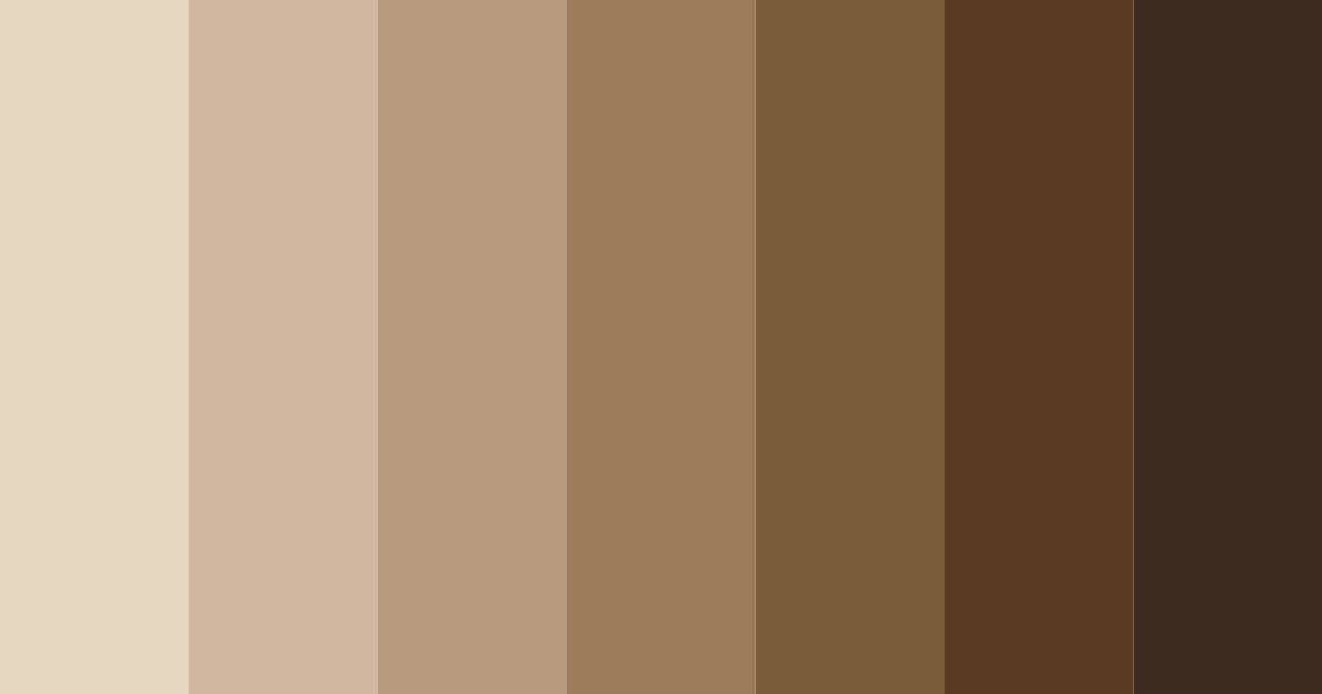 Download brown desert color palette PNG image (landscape)