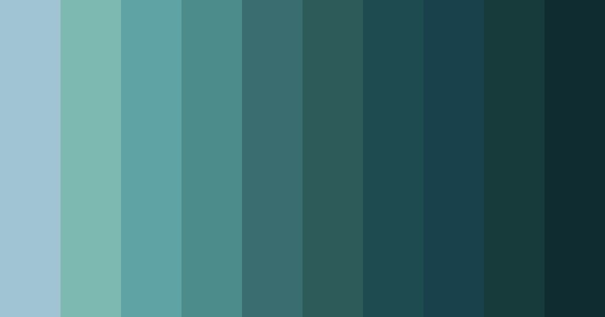 Download forest blue color palette PNG image (landscape)