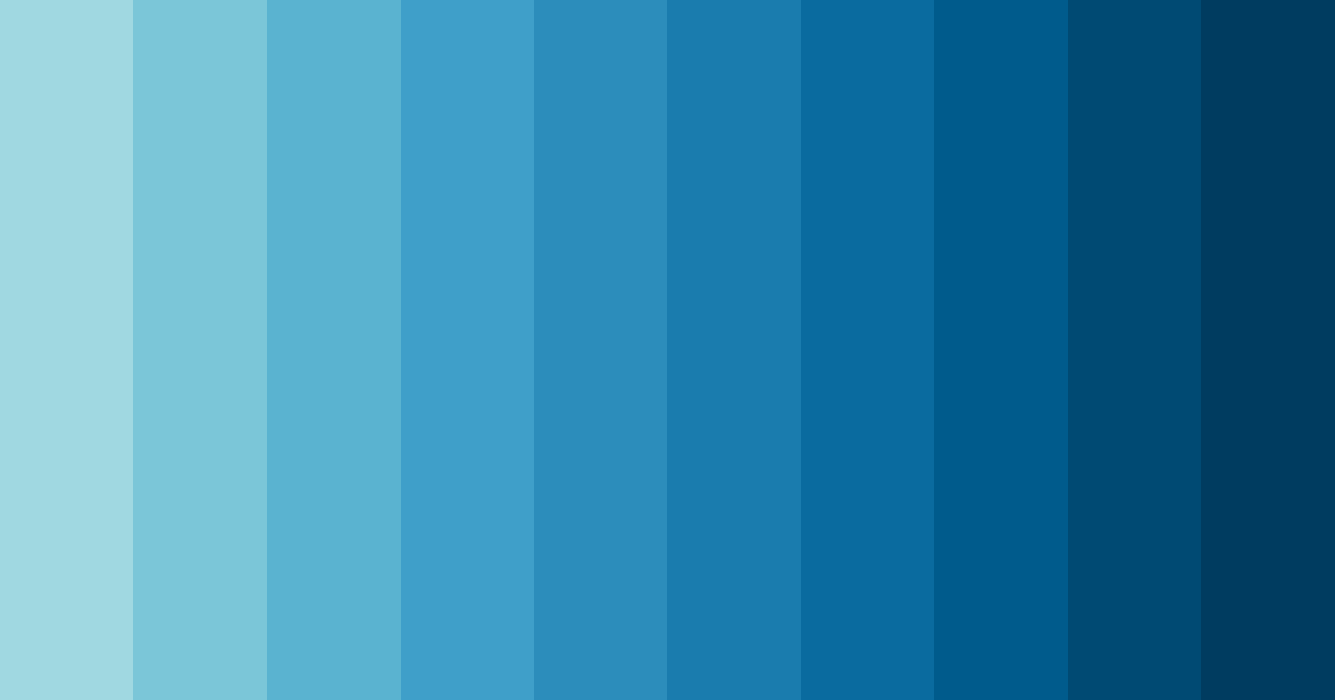 Download oceanic bliss color palette PNG image (landscape)