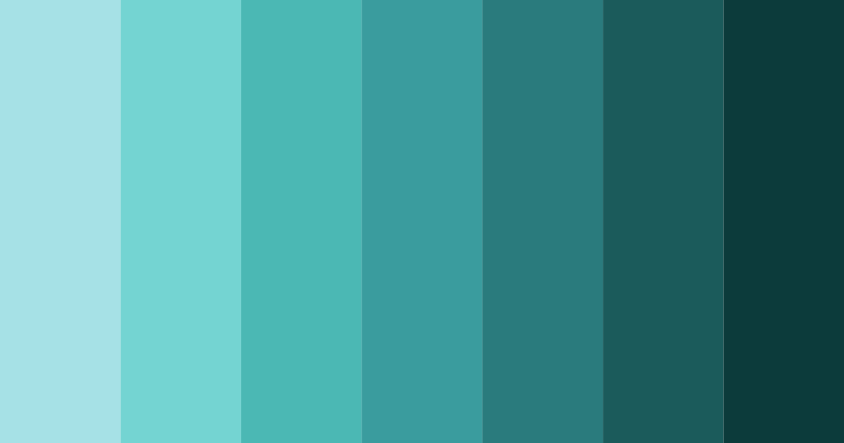 Download turquoise island color palette PNG image (landscape)