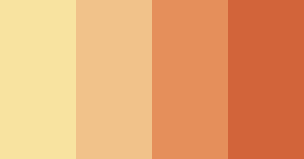 Download autumn harvest bliss color palette PNG image (landscape)
