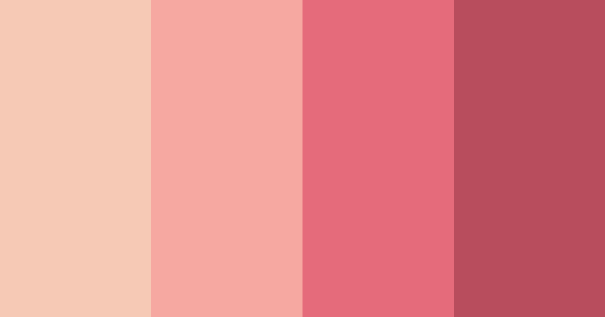 Download unconventional blossoms color palette PNG image (landscape)