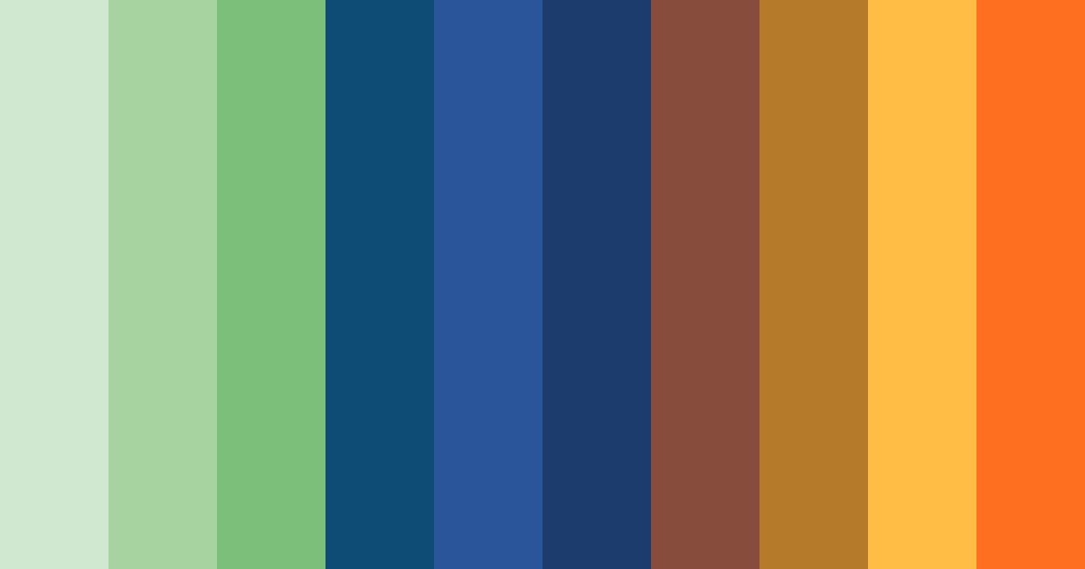 Download dragon's harmony color palette PNG image (landscape)