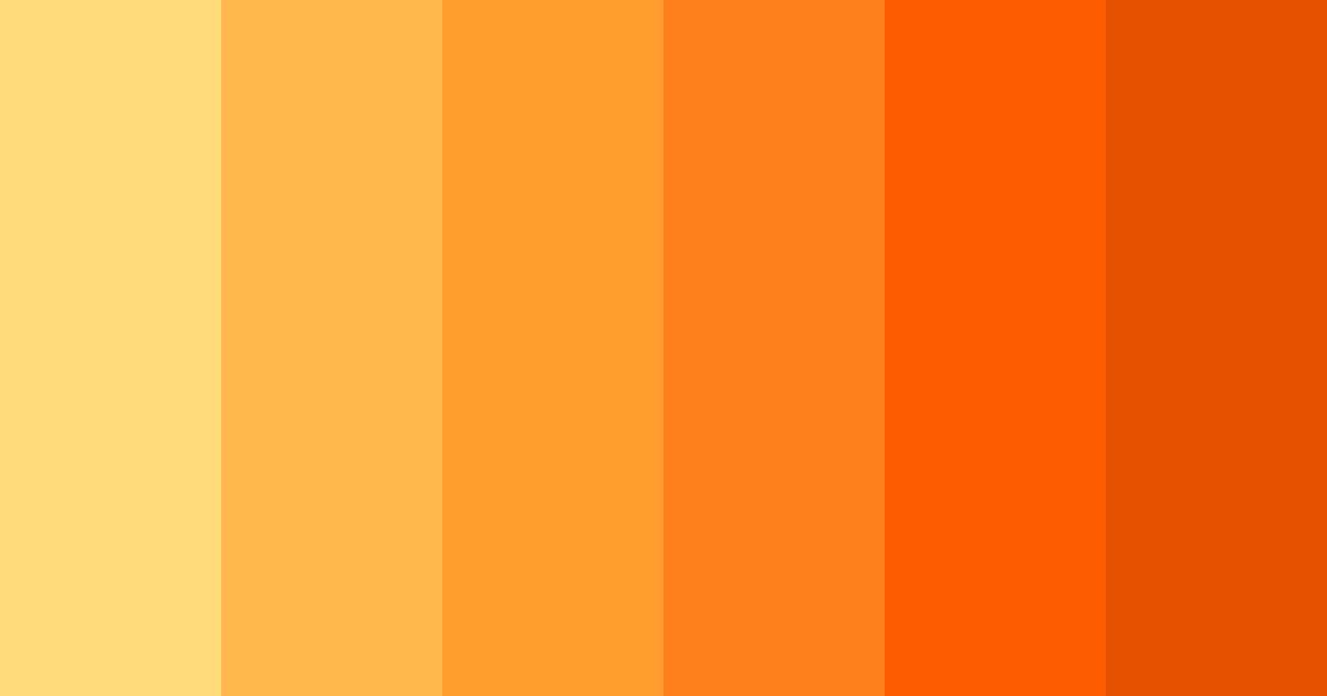 Download sunset ember color palette PNG image (landscape)