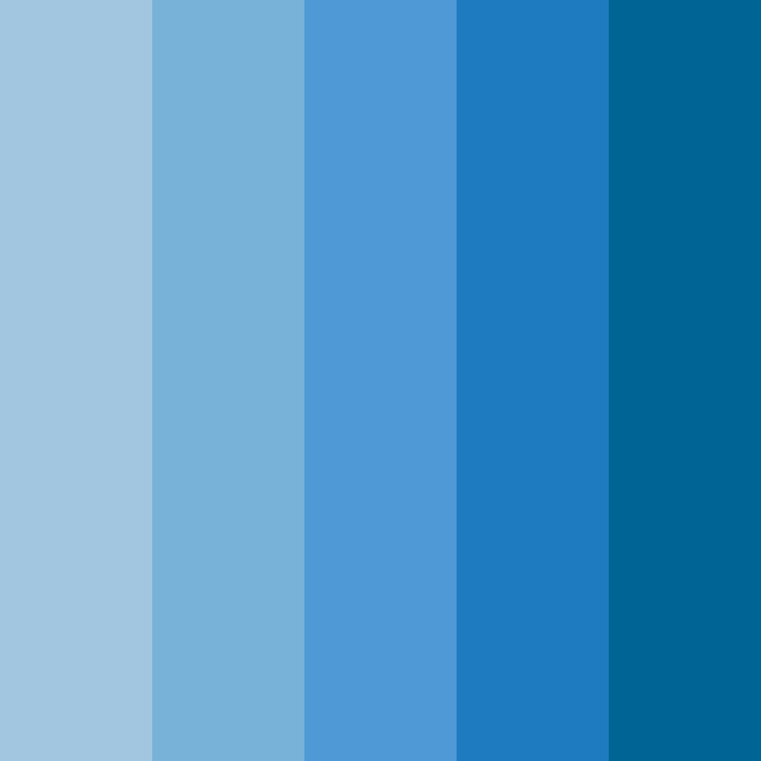 Download warm blue color palette PNG image (square)