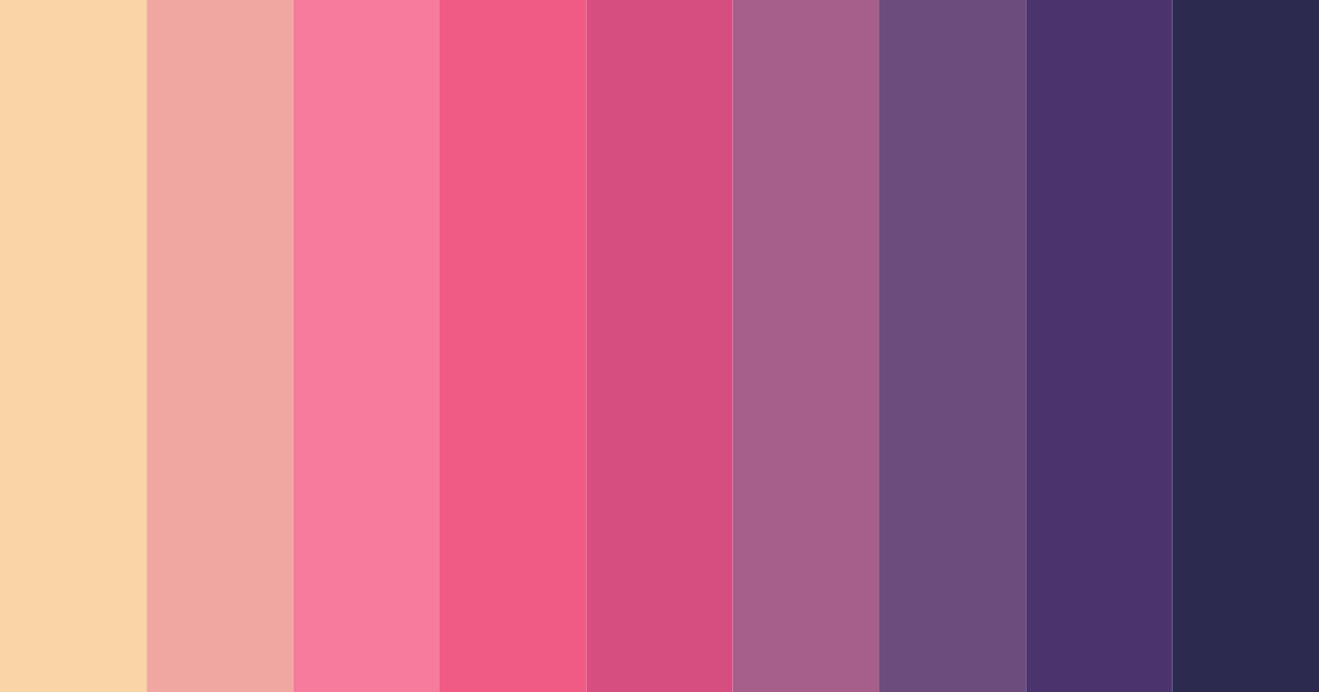 Download vintage vibes color palette PNG image (landscape)
