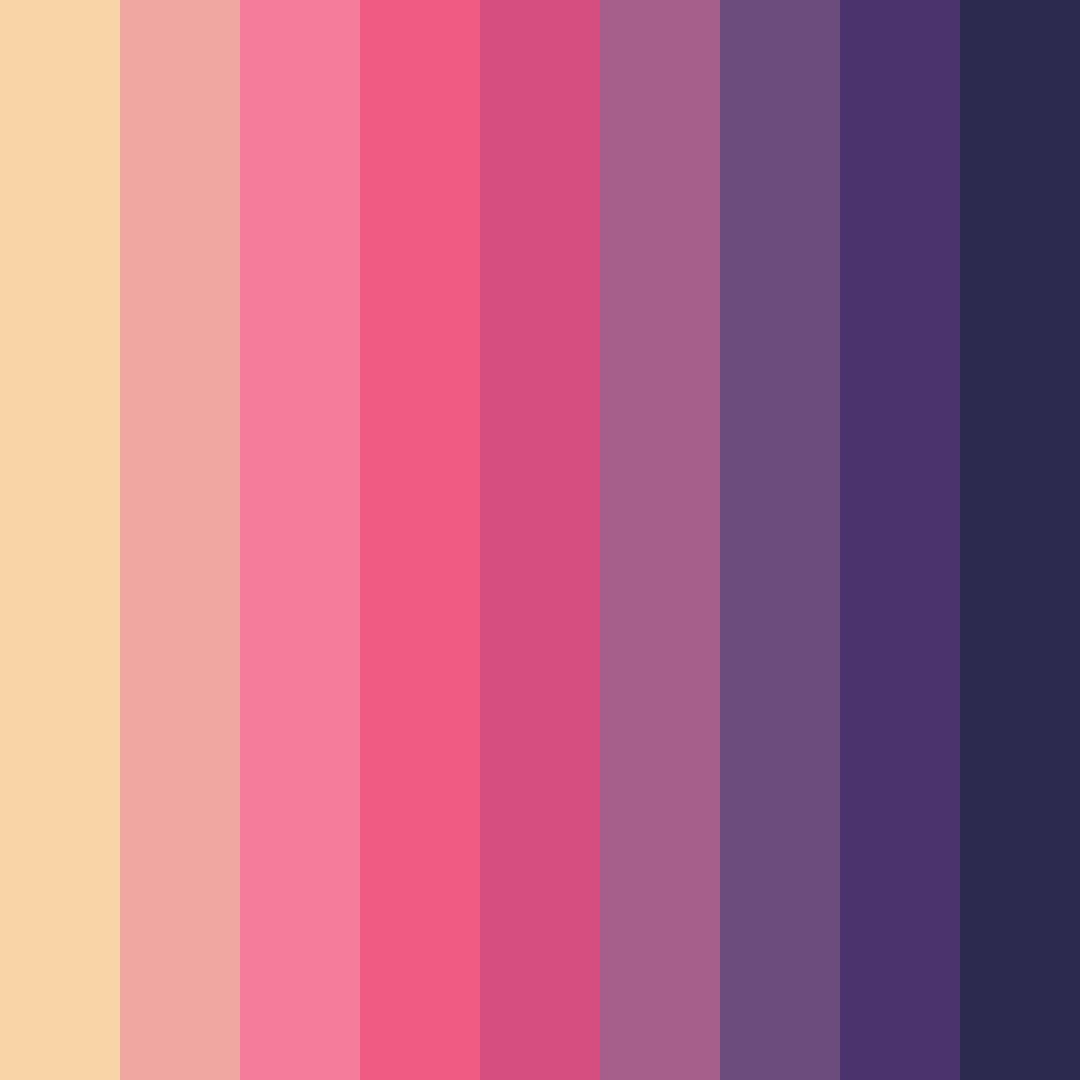 Download vintage vibes color palette PNG image (square)