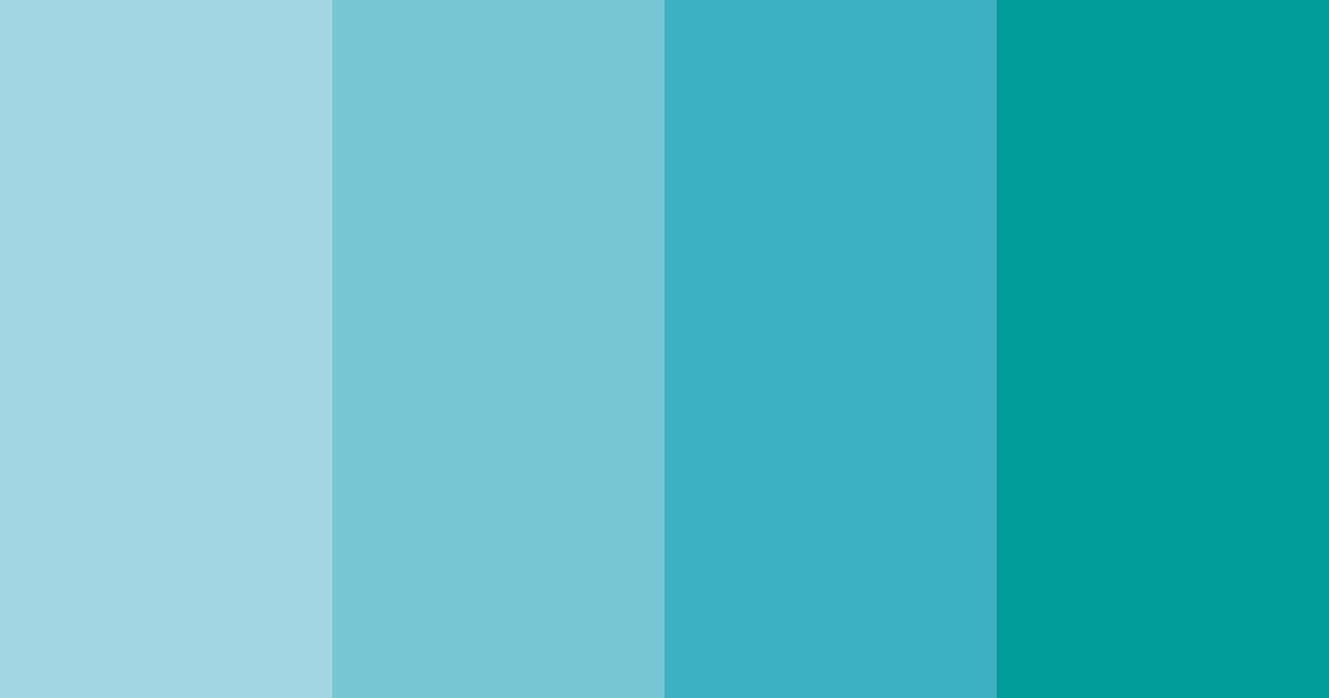 Download blue sea color palette PNG image (landscape)