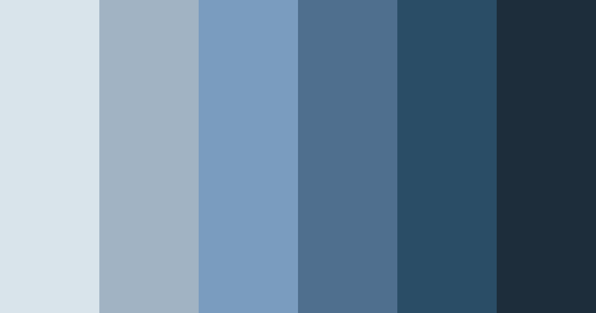 Download oceanic mist color palette PNG image (landscape)